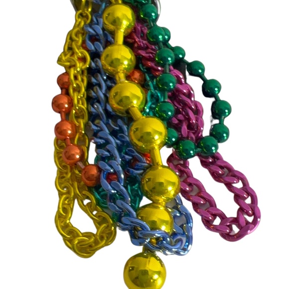 Lola & Grace Swarovski Marci Gras Bag Charm - Picture 6 of 15